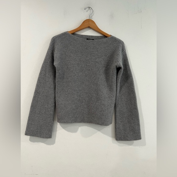 Bell Sleeve 100 % Cashmere Sweater S - Picture 2 of 7